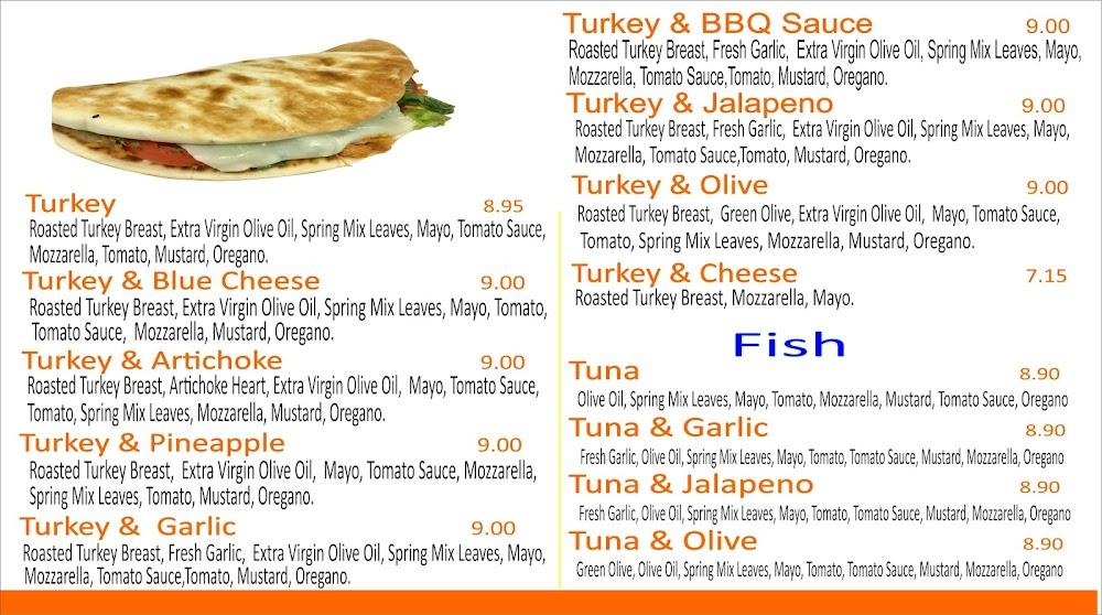 Mr. Flatbread Menu image 2