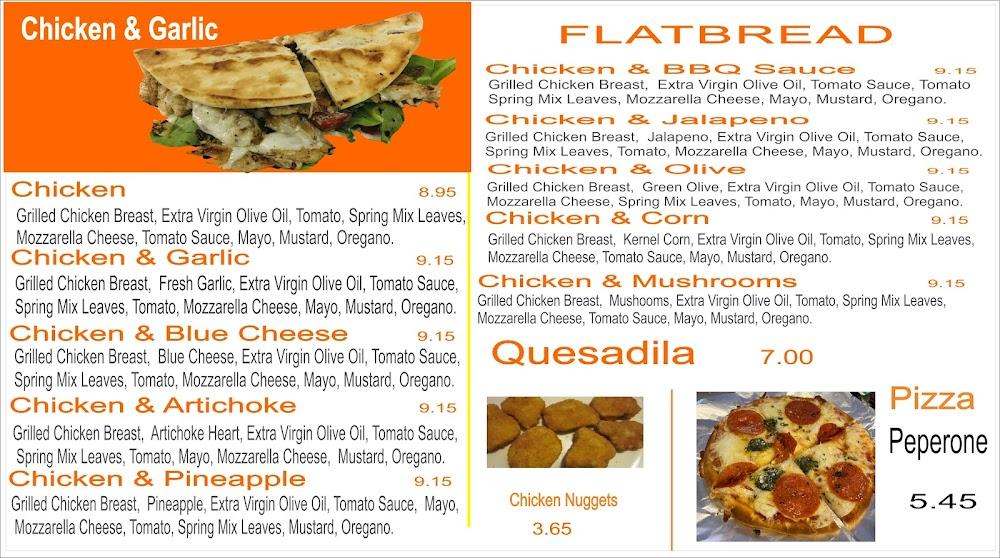 Mr. Flatbread Menu image 3